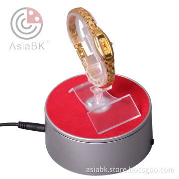 jewelry display rotating stand turntable with LED-NDL100